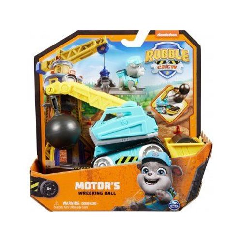 Coffret Pat Patrouille Collection Ruben Et Compagnie - Molly + Camion Grue Et Rouleau - Set Figurine Et Véhicule + Carte Tigre
