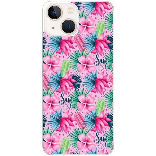 Coque Pour Iphone 15 Plus Tropical Ice Cream Rose