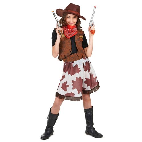 Déguisement Cowgirl Fille - Taille: Xl 13-14 Ans (140-152 Cm)