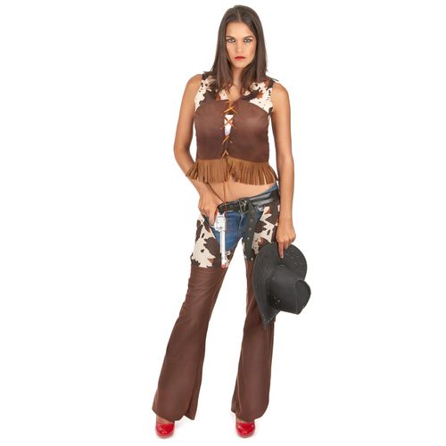 Déguisement Cowgirl Pantalon Femme - Taille: L