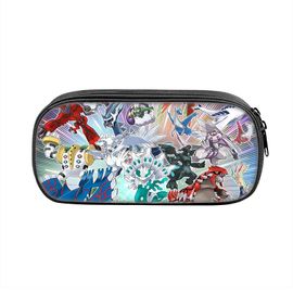 Trousse Scolaire Trousse À Crayons De Grande Capacité Sac À Crayons École Trousse À Maquillage-Creative Middle School Student Pocket Pokemon Anime Grande Capacité,Jkl449