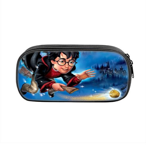Trousse Scolaire Trousse À Crayons De Grande Capacité Sac À Crayons École Trousse À Maquillage-Étudiants De L'école De Sorcellerie Et De Sorcellerie Harry Potter Étudiants De Harry Potter,Jkl845