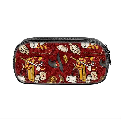 Trousse Scolaire Trousse À Crayons De Grande Capacité Sac À Crayons École Trousse À Maquillage-Étudiants De L'école De Sorcellerie Et De Sorcellerie Harry Potter Étudiants De Harry Potter,Jkl843