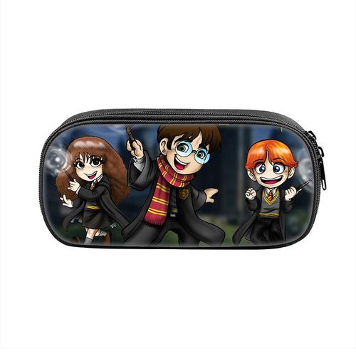 Trousse Scolaire Trousse À Crayons De Grande Capacité Sac À Crayons École Trousse À Maquillage-Étudiants De L'école De Sorcellerie Et De Sorcellerie Harry Potter Étudiants De Harry Potter,Jkl847