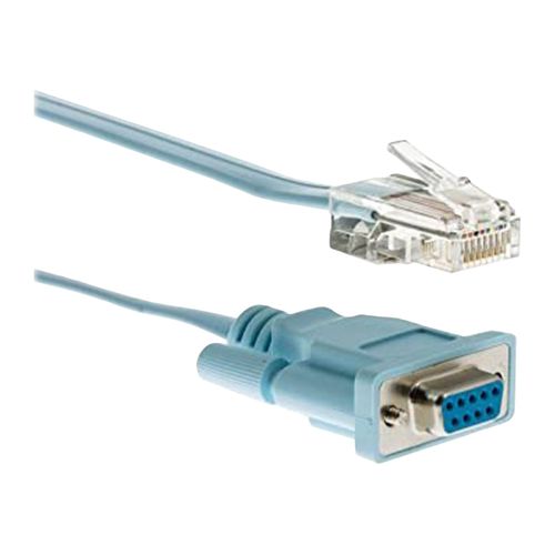 Cisco - Câble série - RJ-45 (M) pour DB-9 (F) - 1.8 m - pour Cisco 28XX, 28XX 2-pair, 28XX 4-pair, 28XX V3PN; Catalyst 2960