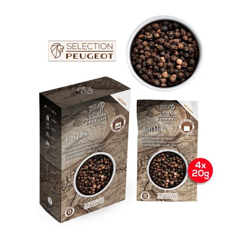 Poivre Noir Du Vietnam, 140g - 7 Sachets Fraicheur De 20g Tan Hoi