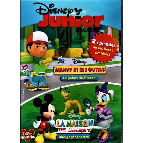 Disney Junior Magazine Manny Et Ses Outils Le Palais Du Bretzel La Maison De Mickey Daisy Agent Secret