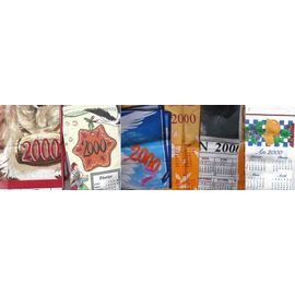 Torchons Calendrier 2000