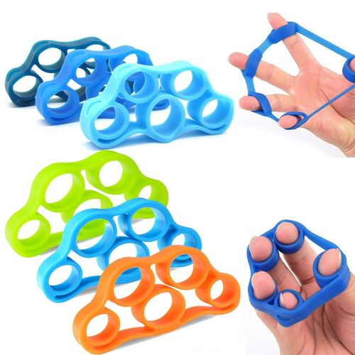 Extenseur De Main, Extenseur De Doigt En Silicone, Extenseur De Force De Poignet De Doigt D'exercice, Extenseur De Fitness