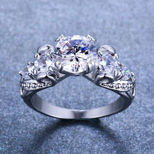 Bijoux Femme Anneau Femme Bracelet En Diamant Rond Blanc Ville De Yiwu