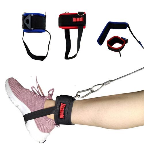 D-Ring Réglable Cheville Sangles Leg Strap Gym Cable Trainer Pour Fitness Workout Indigents