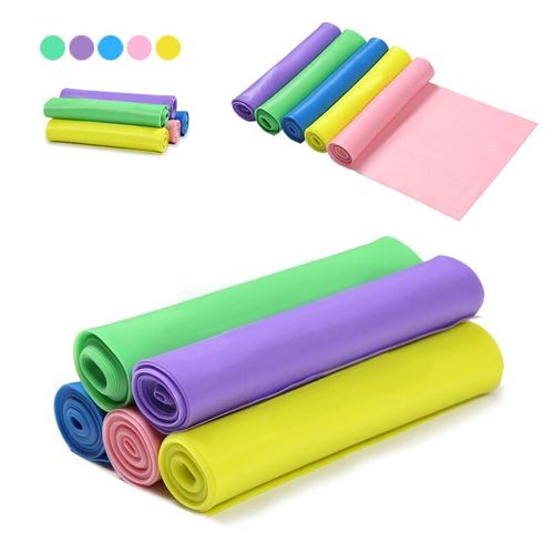 Bande De Résistance Pour L'entraînement, Boucle En Caoutchouc Pour Pilates Et Fitness, 1,5 M