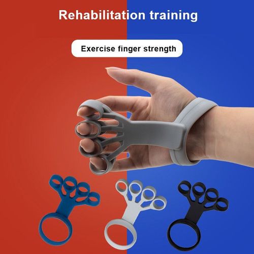 Main Grip Enhancer Silicone Finger Expander Finger Strength Trainer Fitness Palm Exercise Rehab Workout