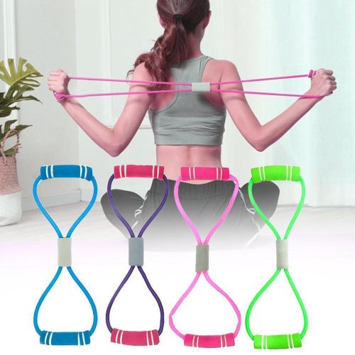 Mini Bande Élastique Yoga Fitness Bande De Résistance Maison Barre Élastique Entraînement Pilates Bande De Résistance T3l3
