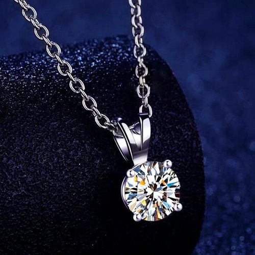 Bijoux Femme Collier De Zircon À Six Pattes, Huit C¿Urs Et Huit Flèches En Diamant Blanc Pourpre Chaîne Claviculaire Féminine
