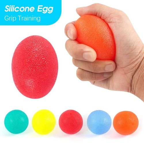 Silicone Oeuf Bras Fitness Dispositif Enhancer Avant-Bras Poignet Doigt Exerciseur Séance D'entraînement Soulagement Du Stress Power Ball
