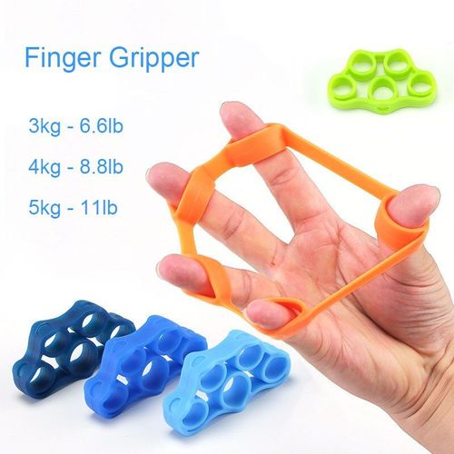 Extenseur De Main, Extenseur De Doigt En Silicone, Extenseur De Force De Poignet De Doigt D'exercice, Extenseur De Fitness