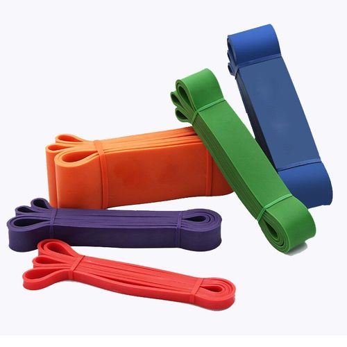Boucle En Caoutchouc Élastique Pour Bandes D'entraînement De Résistance Sportive Pilates Fitness