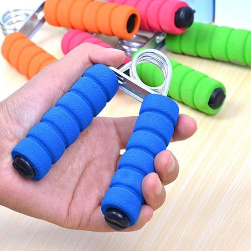Poignées De Poignet En Acier À Ressort Power Grips Workout Fitness Hand Wrist Grip Rehabilitation Training Device