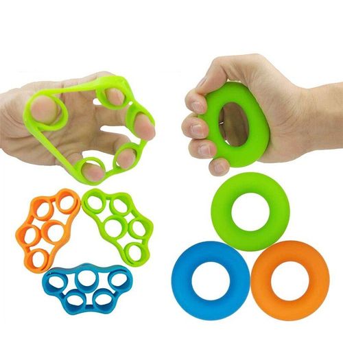 Skdk 1 Pièce. Finger Grips Silicone Finger Enhancer Main Expander Crossfit Fitness Finger Trainer Exercice De La Main