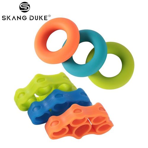 Anneau De Main En Silicone D'entraînement 3 Couleurs Entraîneur De Main Professionnel Crossfit Fitness Gym Finger Grip