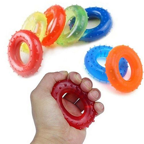 50kg Hand Grip Ergonomic Holder Fitness Hand Grips Rubber Ring Trainer