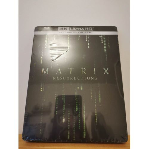 Matrix Resurrections 4k Steelbook Blu-Ray