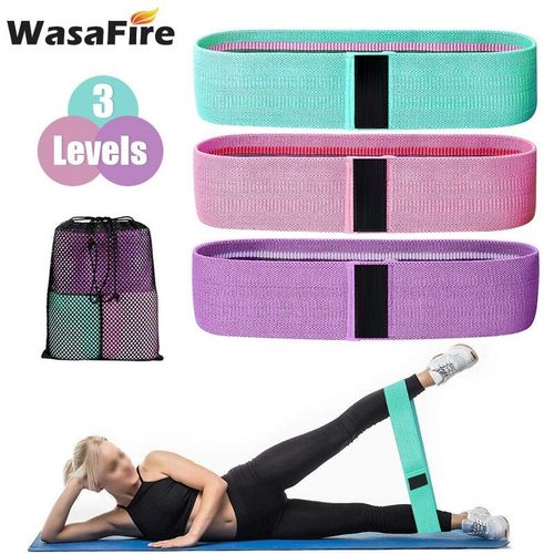 Bandes Rondes De Remise En Forme Antidérapantes Entraînement Sportif Bande Élastique Tressée Bandes De Caoutchouc De Yoga Équipement Domestique