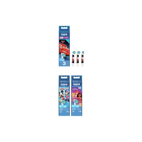 Brossette dentaire Oral-B enfants Princesse/Cars/Mickey x3