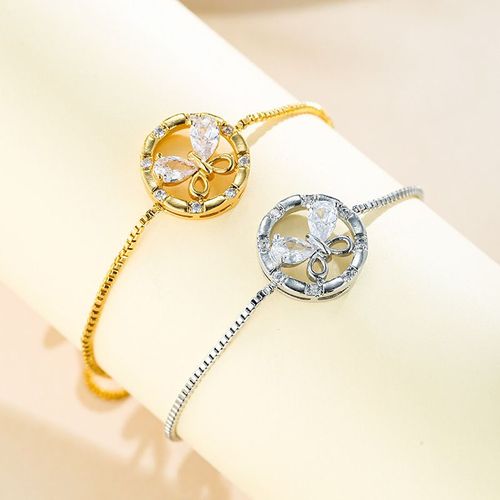 Bijoux Femme Bracelet En Diamant À Arc