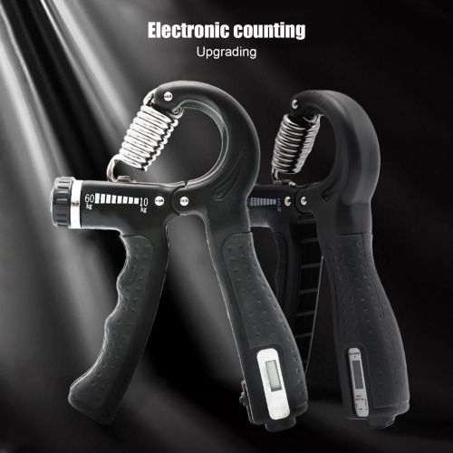 Machine De Comptage Électrique Réglable Fitness Doigt Grip Exerciseur Doigt Muscle Exerciseur, Rouge Durable