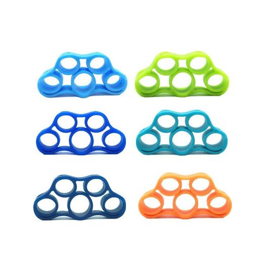 Silicone Doigt Résistance Bande Main Exerciseur Bande De Résistance Accessoire D'entraînement Outils De Fitness En Plein Air