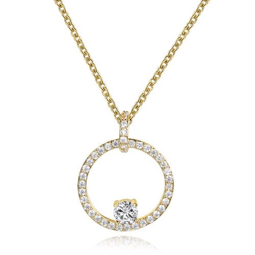 Bijoux Femme Collier Rond En Diamant Blanc Collier Collier Collier Chaîne Claviculaire