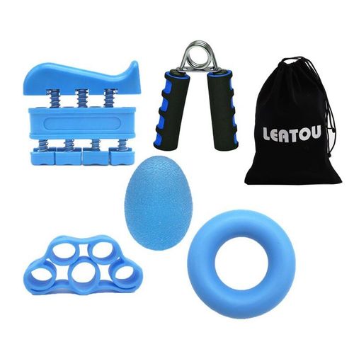 Fitness Main Grip Enhancer Formation Avant-Bras Exercice Anneau Poignée Thérapie Doigt Muscle Stress Rééducation Ensemble De Sport