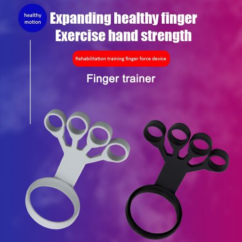 Pc Silicone Main Extenseur Doigt Exercice Civière Élastique Poignet Bande Fitness Équipement