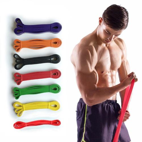 Bandes Élastiques De Remise En Forme De Musculation Sur L'équipement De Force D'exercice Bandes De Latex Naturel Hautement Élastiques