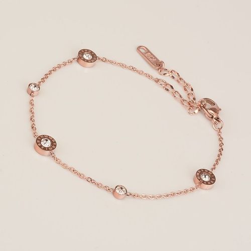 Bijoux Femme Bracelet En Or Rose Romain