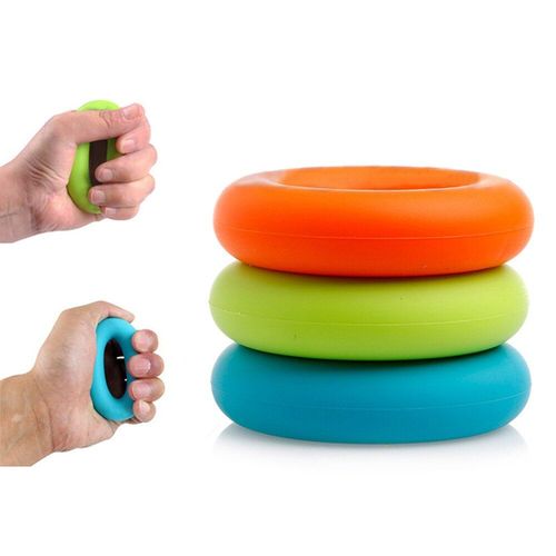 Silicone Gel Portable Resistance Band Ring Force Training Resistance Band Rubber Ring Strength Trainer