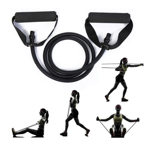 Tpe Durable Pull Up Rope 15lb Training Resistance Bands Stable Gear