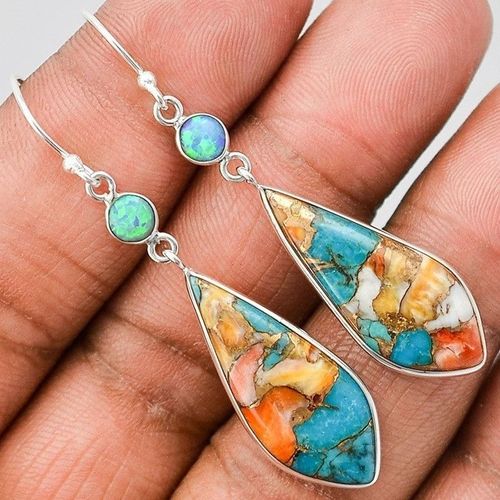 Boucles D'oreilles Pendentif Frange Zircon Femme Couleur Goutte - À - Goutte Verre Boucles D'oreilles Longues