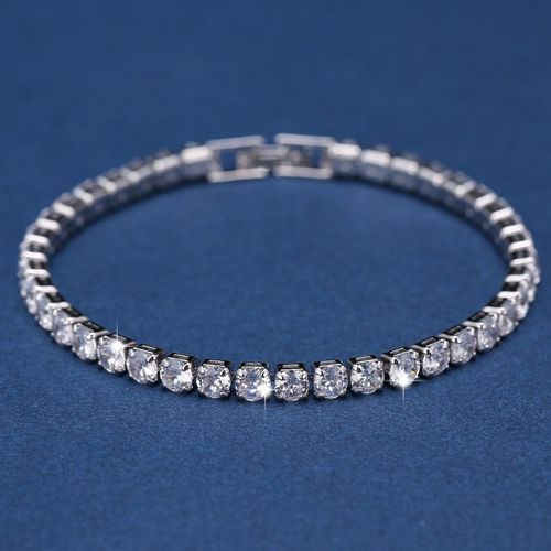 Bracelet Spécial En Diamant Nu À Une Rangée