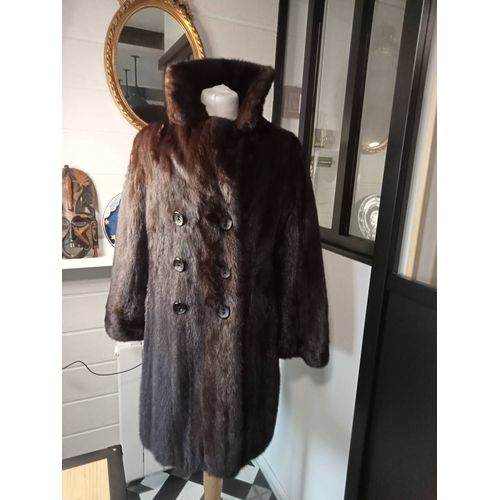 Manteau De Fourrure En Vison