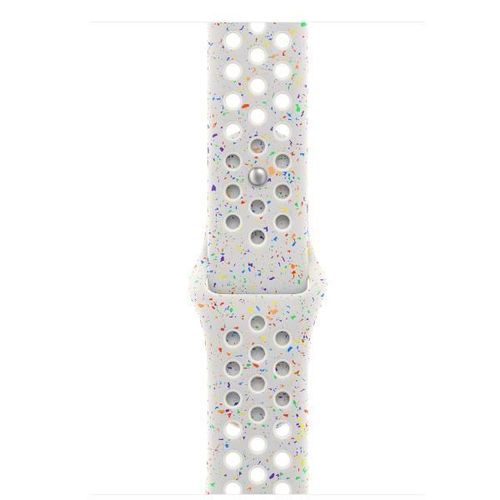 Apple Nike - Bracelet Pour Montre Intelligente - 40mm - Taille M/L - Platine Pure - Pour Watch Hermès Series 7, Hermès Series 9, Nike Series 7, Series 10, Series 8, Series 9