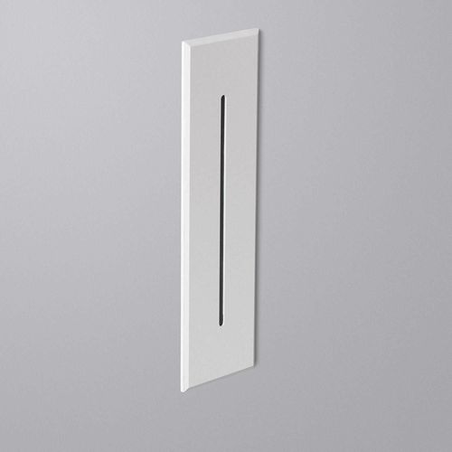 Balise Led Extérieure 3w Encastrable Au Mur Rectangulaire Linéaire Wabi Blanche Blanc Chaud 2700k
