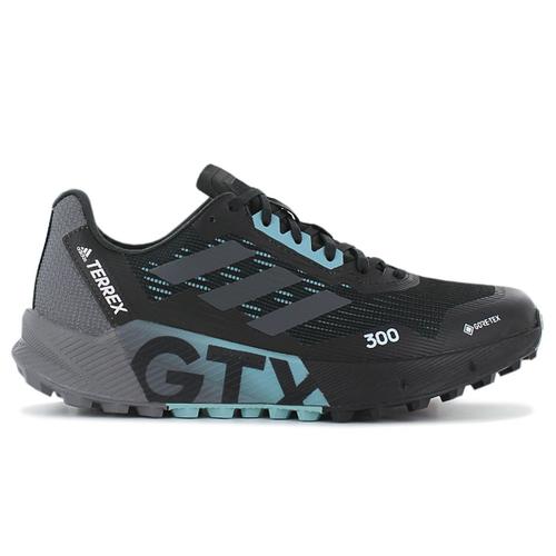 Adidas Terrex Agravic Flow 2 Gtx Gorestex Trailsrunning Baskets Sneakers Chaussures Chaussures De Randonnée Marche Trekking Noir H03382