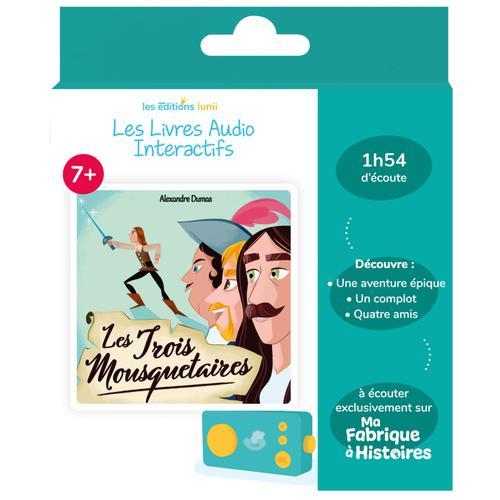 Lunii Coffret Les Trois Mousquetaires - Livre Audio Interactif Dès 7 Ans À Écouter Sur Ma Fabrique À Histoires