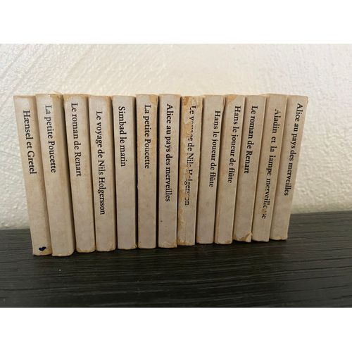 Collection De 13 Mini Livres De Contes Édition Jacques Riquier 1976