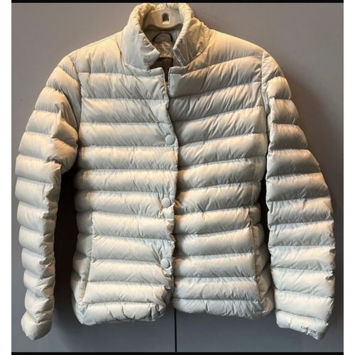 Petite Doudoune Femme Geox. Couleur Écru
