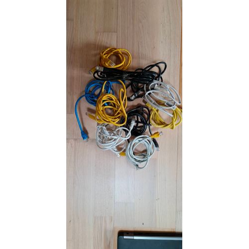cables Ethernets differentes longeurs et qualités