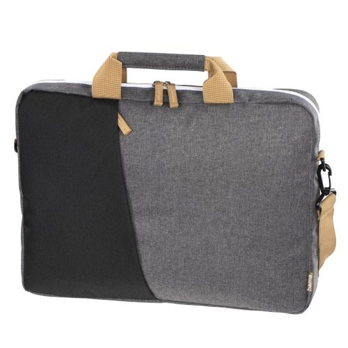 Hama Sacoche d'ordinateur port. 'Florence', jusq. 40cm (15,6'), noire/grise